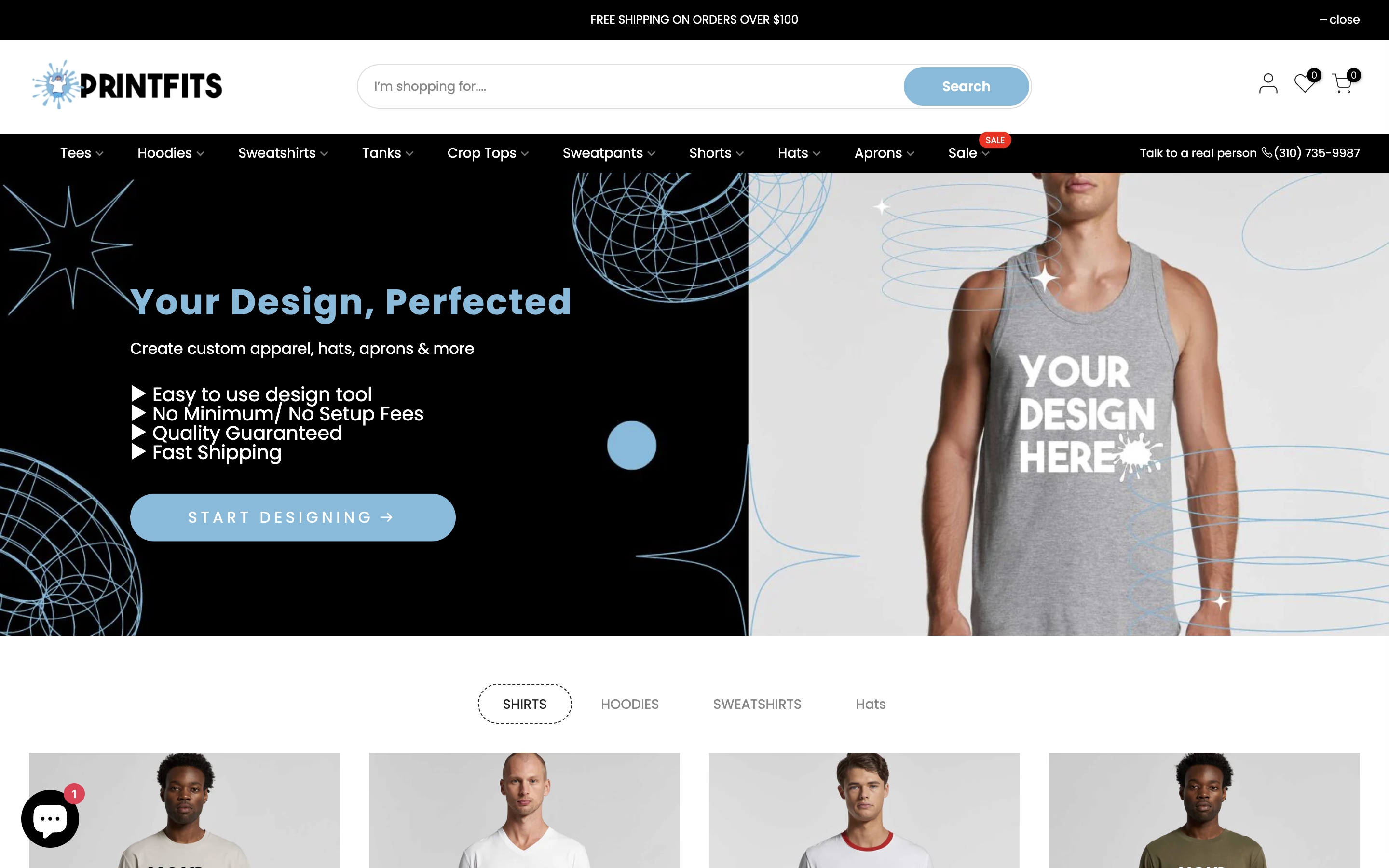 Printfits Homepage
