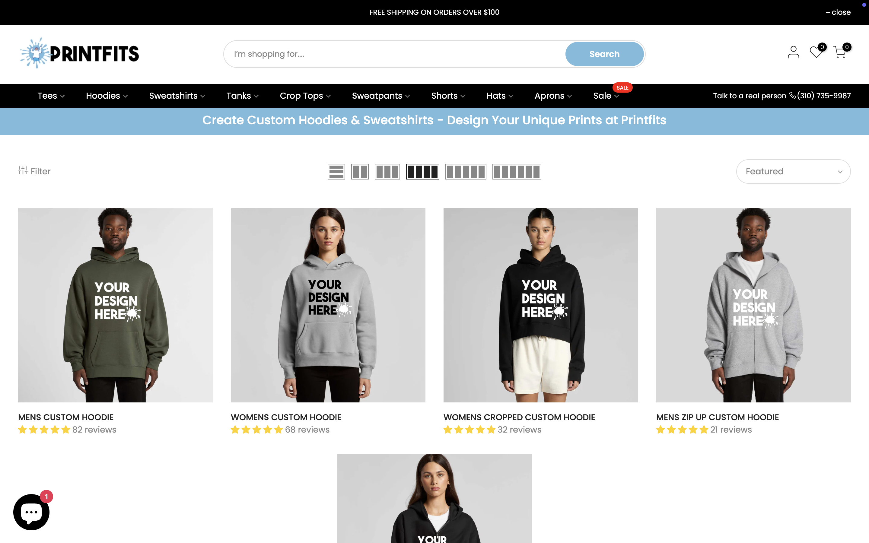Printfits Custom Hoodies