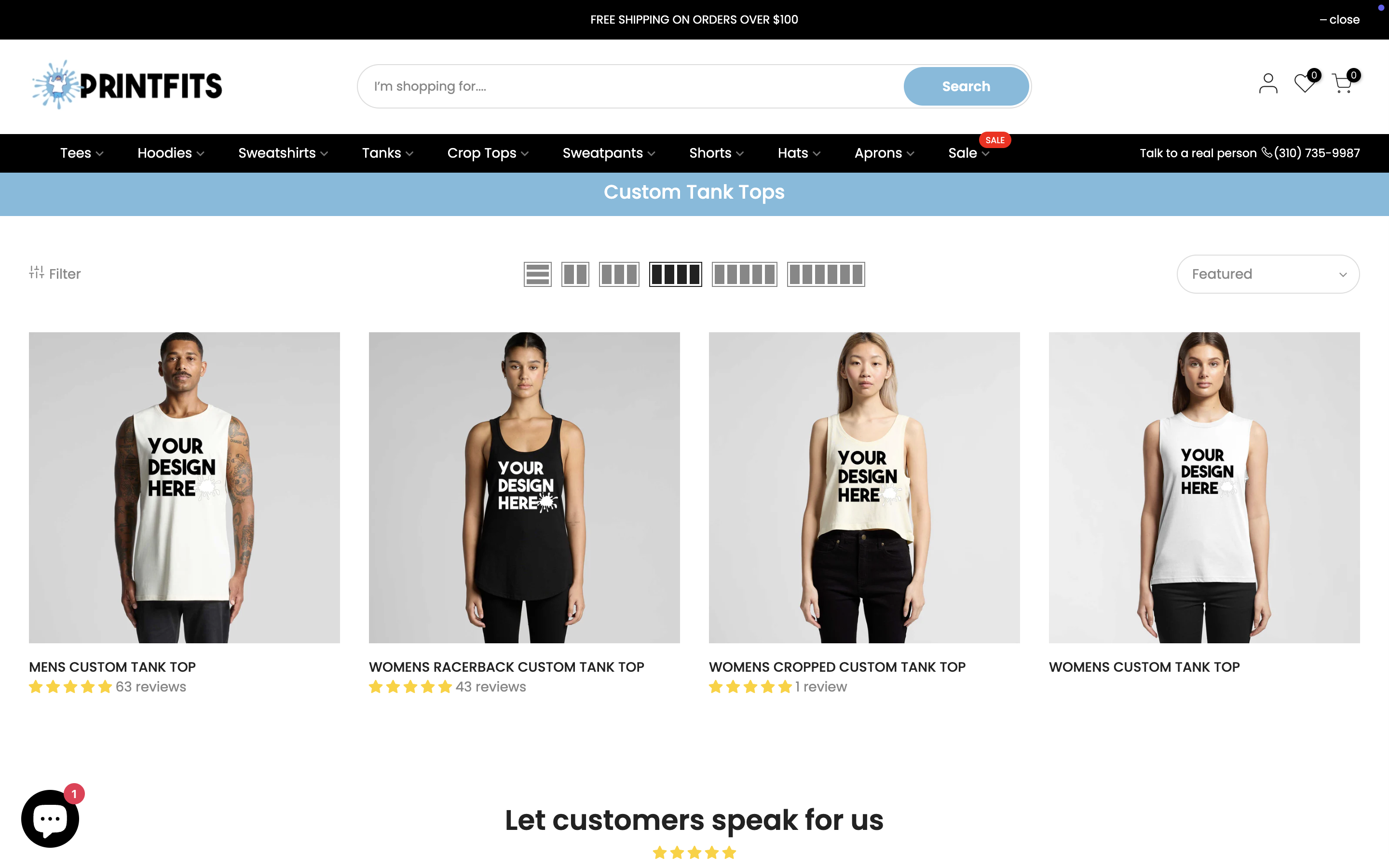 Printfits Custom Tank Tops